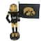 Santa's Workshop 12" Iowa Mascot with Flag Nutcracker